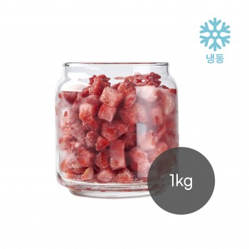 냉동 딸기 다이스 (1kg)
