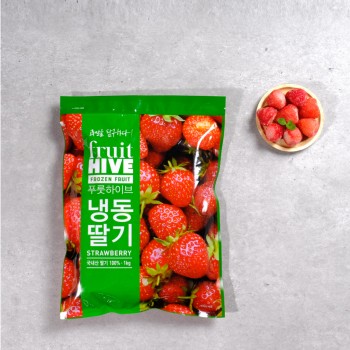 푸룻하이브 냉동 딸기 국내산 (1kg)